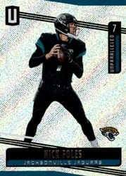 2019 Panini Unparalleled Base Set Nick Foles #64 card
