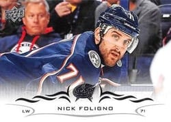 2018-19 Upper Deck Base Set Nick Foligno #57 card