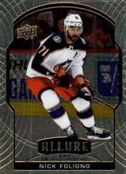 2020-21 Upper Deck Allure Base Set Nick Foligno #51 card