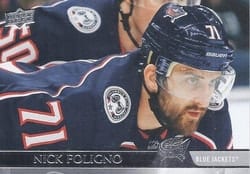2020-21 Upper Deck Base Set Nick Foligno #53 card
