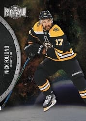 2021-22 SkyBox Metal Universe Base Set Nick Foligno #86 card