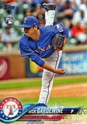 2018 Topps Update Base Set Nick Gardewine #US188 card
