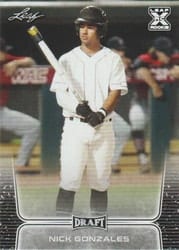 2020 Leaf Draft Base Set Nick Gonzales #30 card
