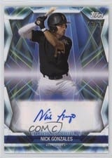 2021 Topps Pro Debut Future Cornerstones Autographs Nick Gonzales #FC-NGO card