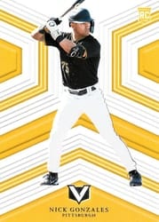 2023 Panini Chronicles Vertex Nick Gonzales #30 card