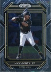 2023 Panini Prizm Base Set Nick Gonzales #129 card