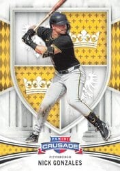 2024 Panini Crusade Base Set Nick Gonzales #50 card