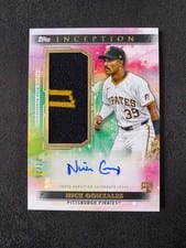 2024 Topps Inception Autographed Game Socks Relic Nick Gonzales #AGSR-NG card