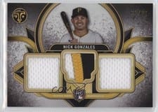 2024 Topps Triple Threads Rookie Team Relics Nick Gonzales #RTR-NG card