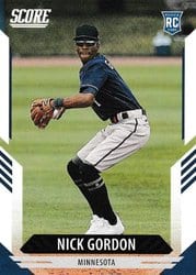 2021 Panini Chronicles Score Nick Gordon #25 card