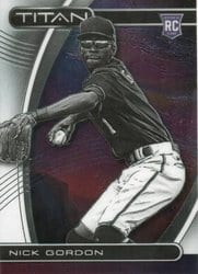 2021 Panini Chronicles Titan Nick Gordon #17 card