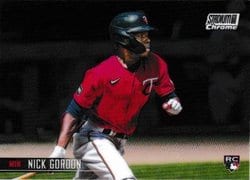 2021 Stadium Club Chrome Base Set Nick Gordon #366 card
