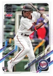 2021 Topps UK Edition Base Set Nick Gordon #202 card