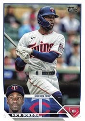 2023 Topps Base Set Nick Gordon #357 card