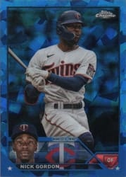 2023 Topps Chrome Sapphire Edition Base Set Nick Gordon #357 card