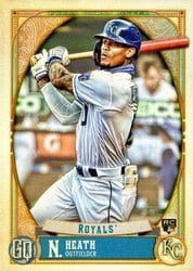 2021 Topps Gypsy Queen Base Set Nick Heath #73 card