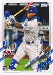 2021 Topps Opening Day Base Set Nick Heath #23 card