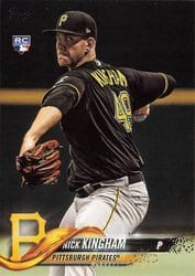 2018 Topps Update Base Set Nick Kingham #US201 card