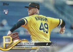 2018 Topps Update Base Set Nick Kingham #US201c card