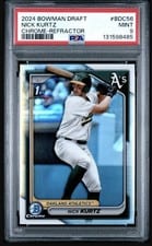 2024 Bowman Draft Chrome Nick Kurtz #BDC-56 card