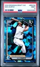 2024 Bowman Draft Sapphire Edition Base Set Nick Kurtz #BDC-56 card