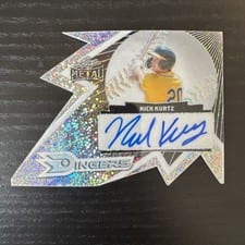 2024 Leaf Metal Dingers Nick Kurtz #D-NK1 card