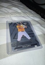 2024 Leaf Press Pass Premium Baseball Base Set Nick Kurtz #91 card