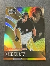 2024 Leaf Press Pass Premium Baseball Retro Nick Kurtz #RB-65 card