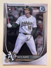 2025 Bowman Chrome Nick Kurtz #93 card