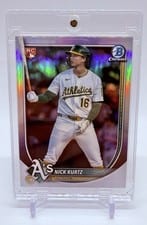 2025 Bowman Chrome Nick Kurtz #93 card