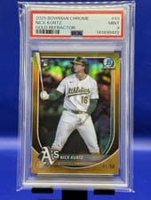 2025 Bowman Chrome Nick Kurtz #93 card