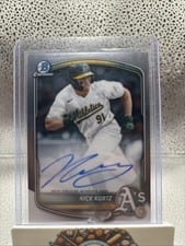 2025 Bowman Chrome Prospect Autograph Nick Kurtz #CPA-NK card