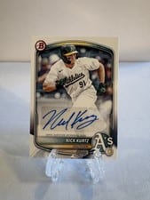 2025 Bowman Prospects Autographs Nick Kurtz #BPA-NK card