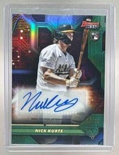 2025 Bowman's Best Circuitry Autographs Nick Kurtz #CA-NK card