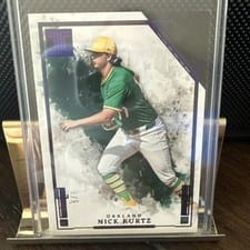 2025 Panini Impeccable Base Set Nick Kurtz #40 card