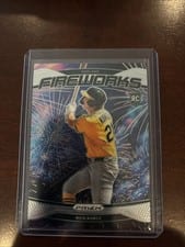 2025 Panini Prizm Fireworks Nick Kurtz #23 card