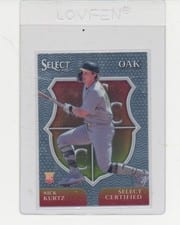 2025 Panini Select Select Certified Nick Kurtz #21 card