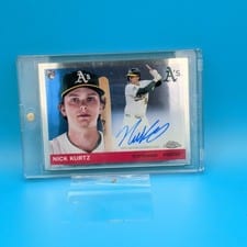 2025 Topps Chrome Platinum Autographs Nick Kurtz #CPA-KU card
