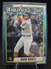 2025 Topps Chrome Update 1990 Nick Kurtz #90CU-21 card