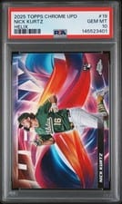 2025 Topps Chrome Update Helix Nick Kurtz #HX-19 card