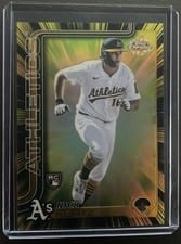 2025 Topps Chrome Update Radiating Rookies Nick Kurtz #RR-33 card