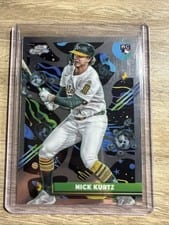 2025 Topps Cosmic Chrome Base Set Nick Kurtz #183 card