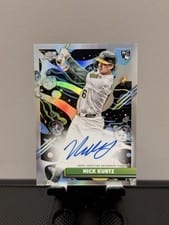 2025 Topps Cosmic Chrome Cosmic Chrome Autographs Nick Kurtz #CCA-NK card