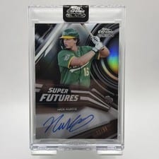 2026 Topps Chrome Black Super Futures Autographs Nick Kurtz #SFA-NK card