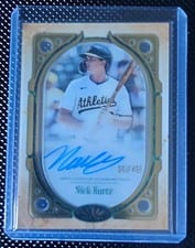 2026 Topps Tier One Clearly Perfect Autographs Nick Kurtz #CPA-NK card