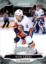 2019-20 Upper Deck MVP Base Set Nick Leddy #80 card