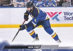 2022-23 Upper Deck Base Set Nick Leddy #409 card