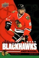 2025-26 Upper Deck Chicago Blackhawks Centennial Hobby Nick Leddy #92 card