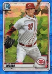 2020 Bowman Sapphire Edition Base Set Nick Lodolo #BCP-39 card