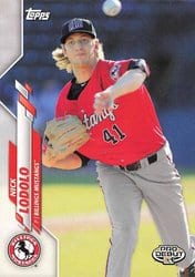 2020 Topps Pro Debut Base Set Nick Lodolo #PD-72 card